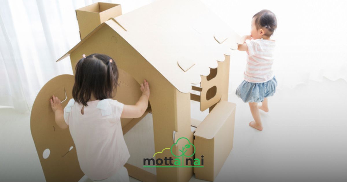 Biến hóa thùng carton bỏ đi thành những đồ vật hữu dụng